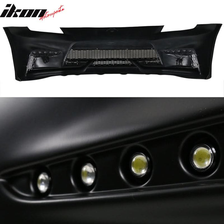 2003-2008 Nissan 350z to 370z Front Bumper Conversion NIS Style Black