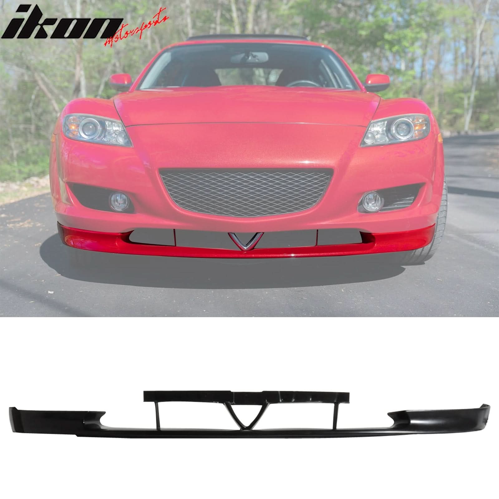 2004-2008 Mazda RX8 RX-8 4Door PU Front Bumper Lip Spoiler – ACM