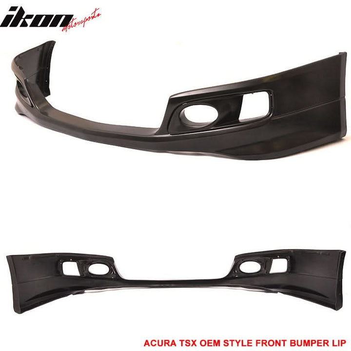 2006-2008 Acura TSX OEM Style Unpainted Front Bumper Lip PU