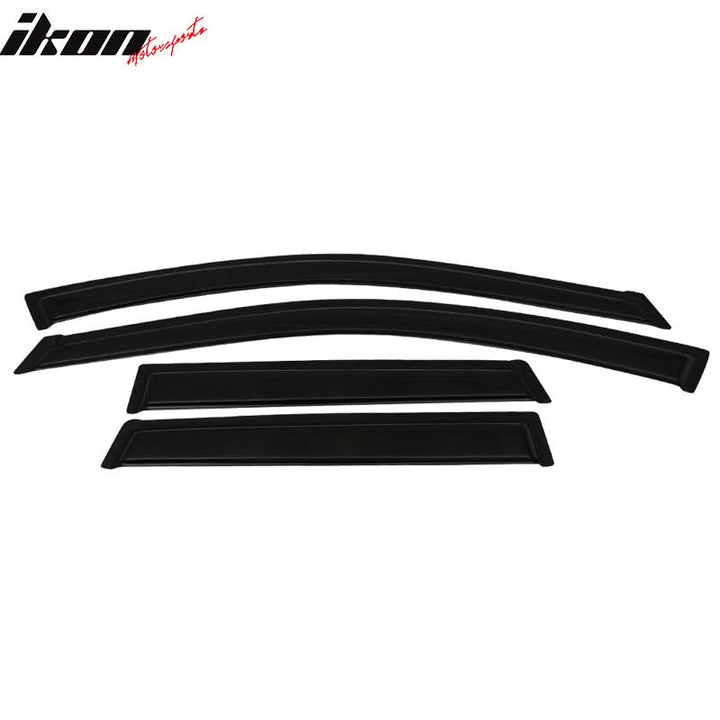2007-2012 Acura RDX TB1 Slim Style Smoke/Tinted Visor Windows Acrylic