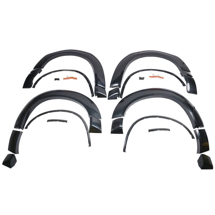 2008-2014 Dodge Challenger Front Bumper + SRT Lip + Fender Flares PP