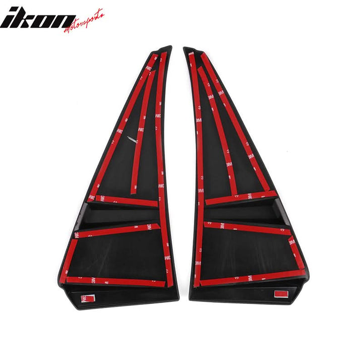 2008-2014 Lexus ISF Novel Style Unpainted Black Side Vent Fender PP