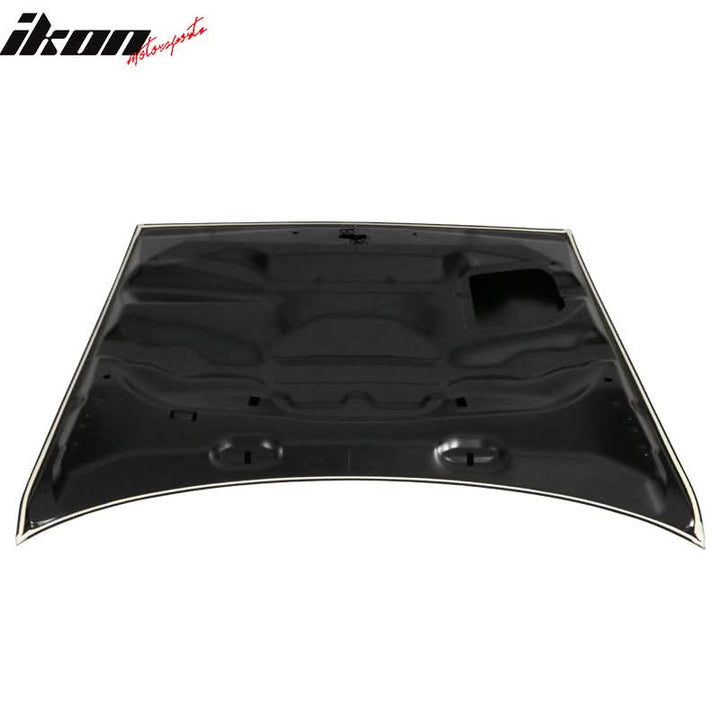 2008-2023 Dodge Challenger Hood Demon Style Aluminum Black Car Hood