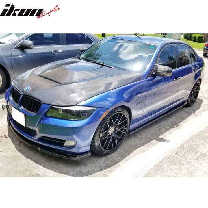 2009-2012 BMW E90 LCI 3 Series H Style Front Bumper Lip Spoiler PU