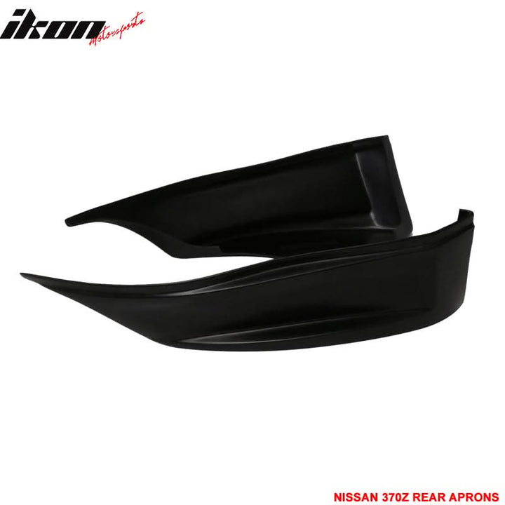 2009-2020 Nissan 370Z SS Style Unpainted Rear Bumper Lip Aprons PU