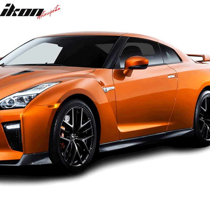 2009-2024 Nissan R35 GTR OE Factory Style Unpainted Side Skirts PP