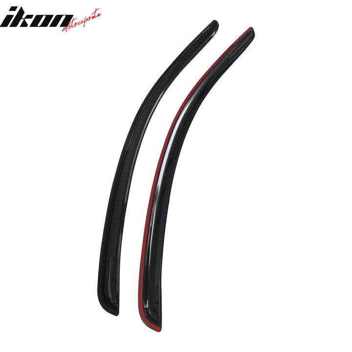2010-2014 Ford Mustang 2Pc Set Window Visors Acrylic