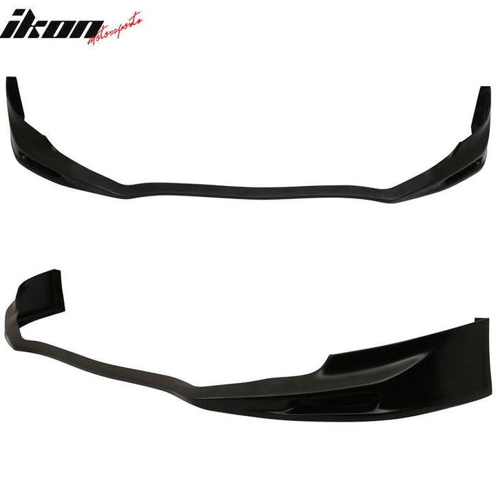 2011-2014 Acura TSX Unpainted Black Front Bumper Lip PU
