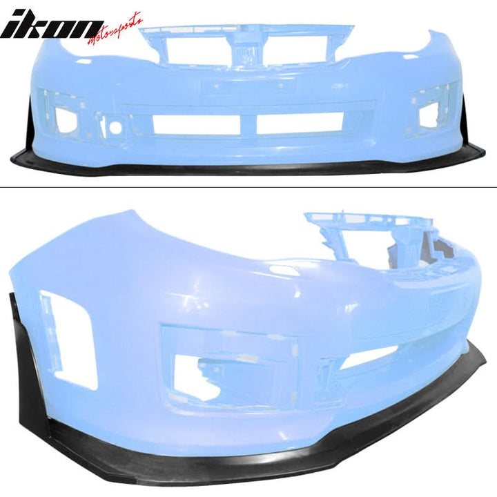 2011-2014 Subaru Impreza WRX STI Front Bumper Lip Front Winglets PU