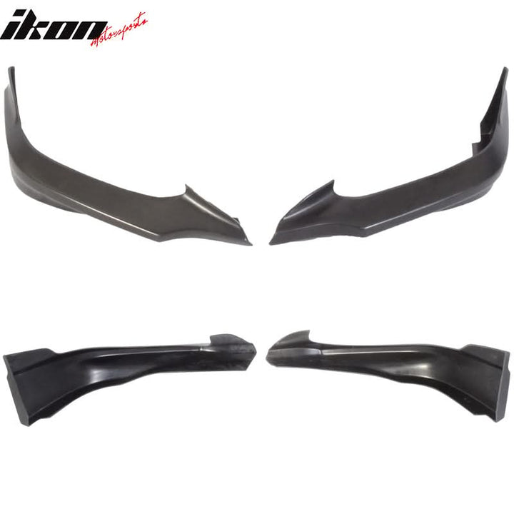 2012-2013 Honda Civic Coupe HF-P Style Unpainted Front Bumper Lip PU