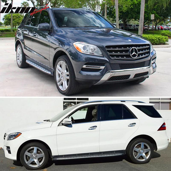 2012-2015 Benz W166 ML-Class 2016-2019 GLE-Class OE 2PC Running Boards