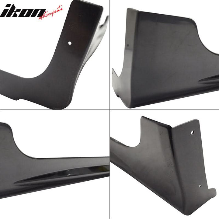 2012-2015 Honda Civic Sedan Mugen RR Style Side Skirts Panels ABS