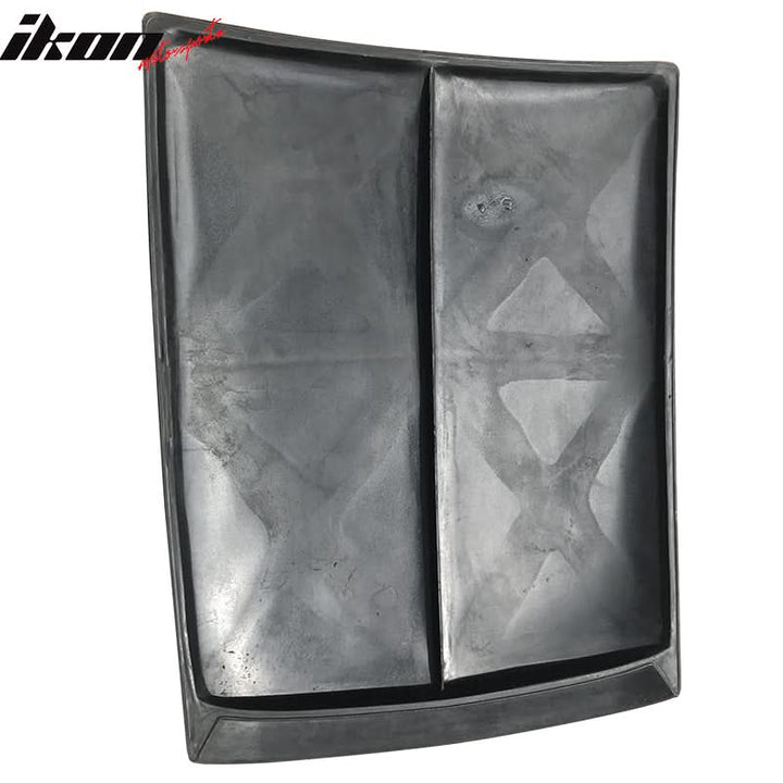 2013-2014 Mustang GT Type Style Unpainted Black Hood Vent Scoop PU