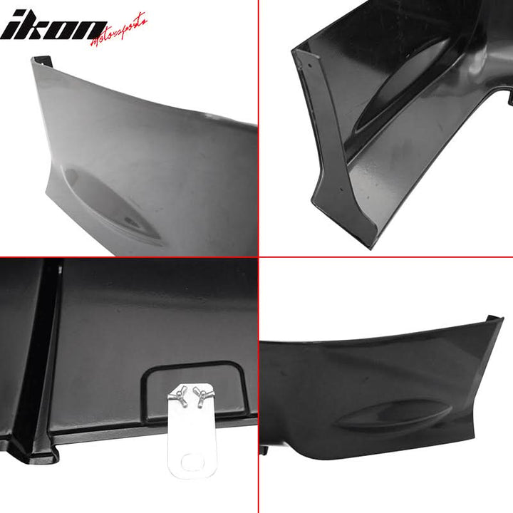 2013-2015 Honda Civic Sedan Mugen Rear Diffuser with Brake Light