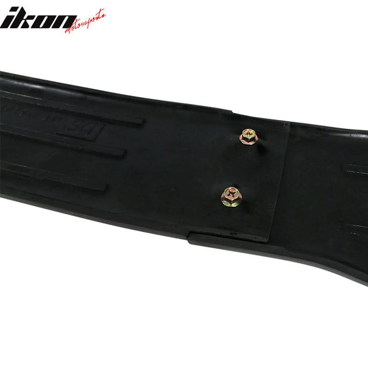 2013-2016 Hyundai Genesis Coupe IKON Style Blcak Front Bumper Lip PU