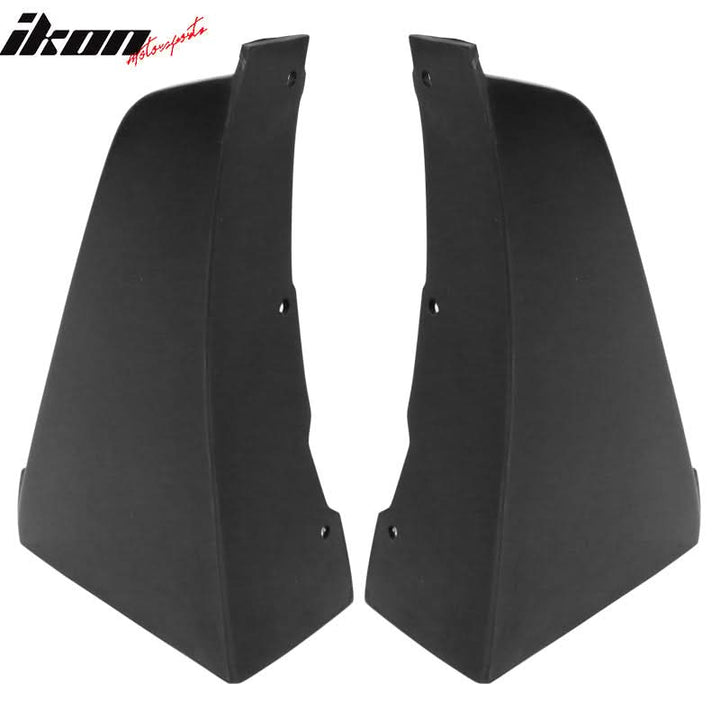 2013-2016 Subaru BRZ Black Front Bumper Lip Splitters Winglets 2PCS PU