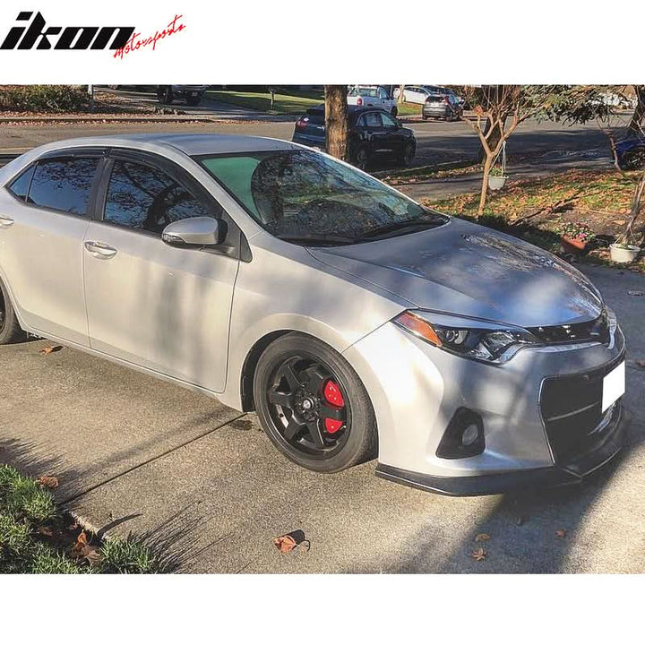 2014-2016 Toyota Corolla S Model GT Style Front Lip Splitter Spoiler