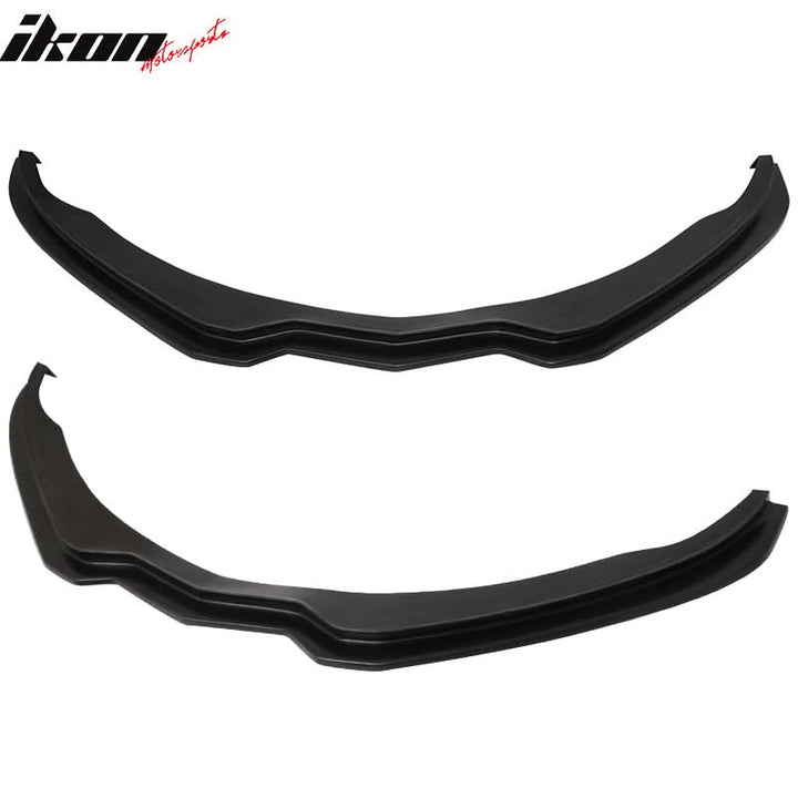 2014-2019 Chevrolet Corvette C7 ST Style Unpainted Front Bumper Lip PU