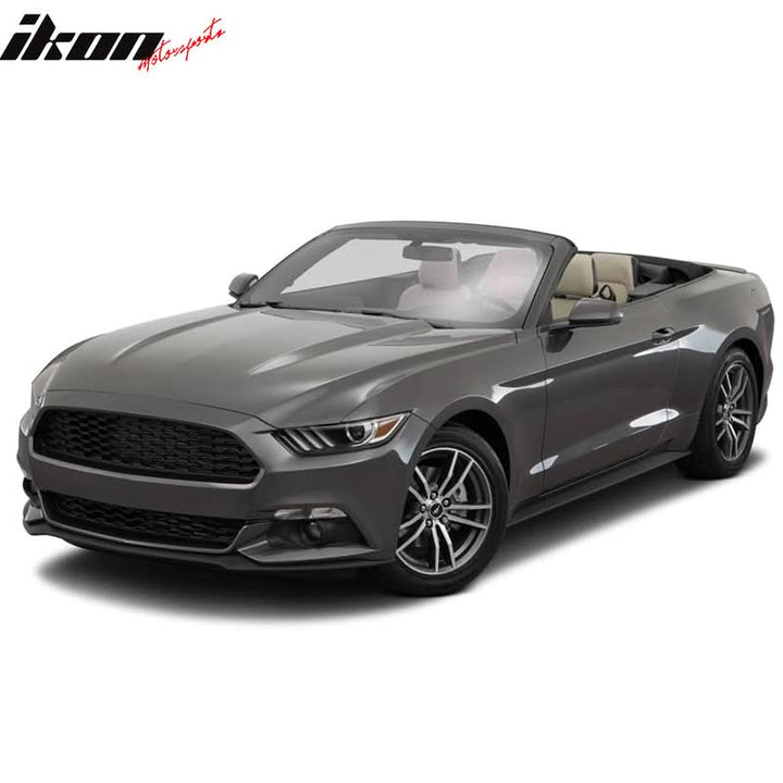 2015-2017 Ford Mustang V6 GT OEM Style Front Bumper Lip Spoiler PU