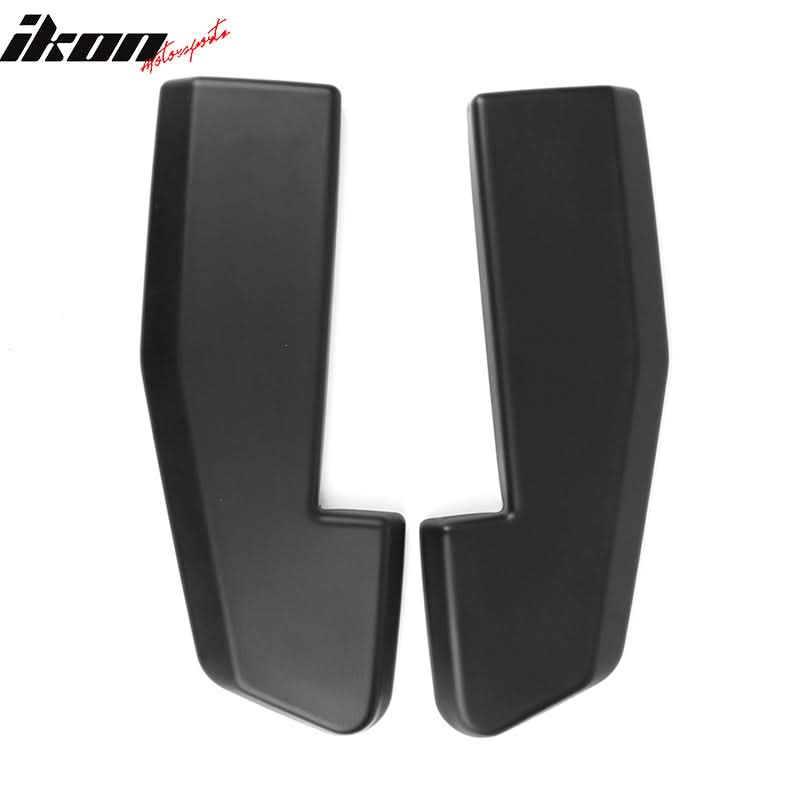2015-2017 Ford Mustang V1 Matte Black Rear Bumper Lip W/8 Screws PP