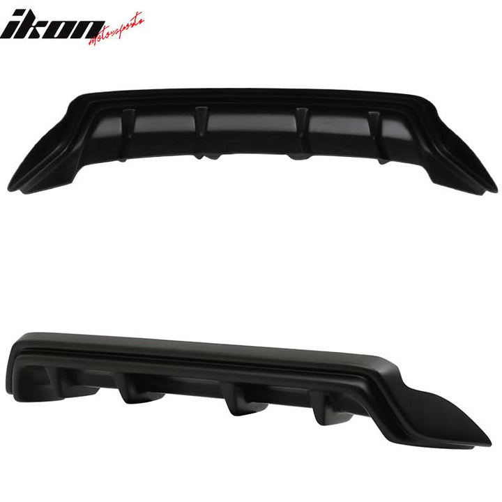 2015-2017 Lexus RC300 350 F-Sport Silkblaze Type Unpainted Diffuser PP