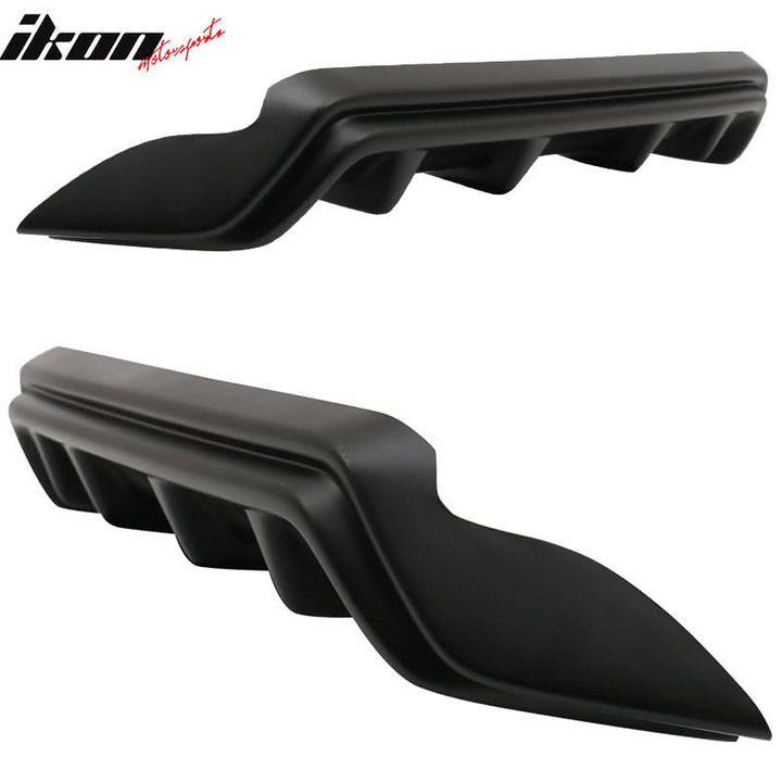2015-2017 Lexus RC300 350 F-Sport Silkblaze Type Unpainted Diffuser PP