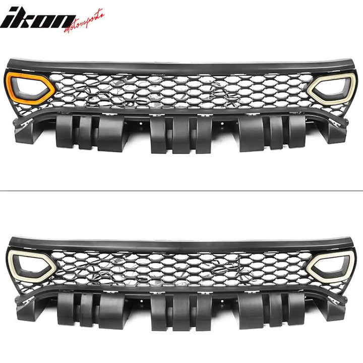 2015-2023 Charger SRT Scat Pack Upper Car Grille With LED Lights PP
