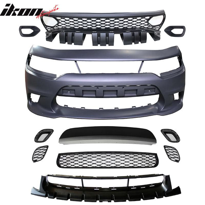 2015-2023 Dodge Charger Scat Pack SRT 392 Front Bumper Cover PP