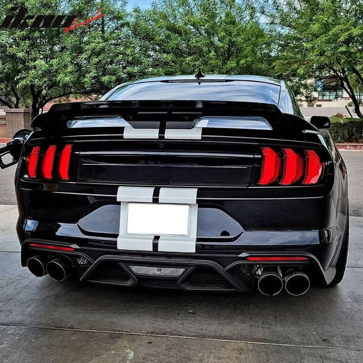 2015-2023 Ford Mustang GT500 Rear Spoiler Gurney Flap Bill W/ Hardware
