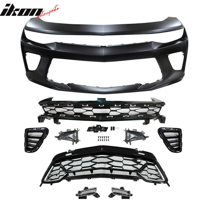 2016-2018 Chevy Camaro SS 50th Anniversary PP Front Bumper Cover W/DRL