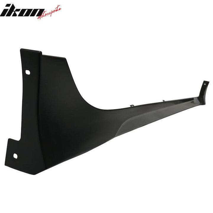 2016-2021 Honda Civic Sedan HFP Style Unpainted Black Side Skirts PP