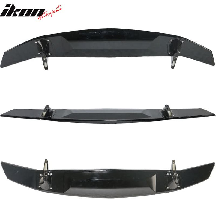 2016-2023 Mazda Miata IKON Type A Glossy Black Rear Spoiler Wing ABS