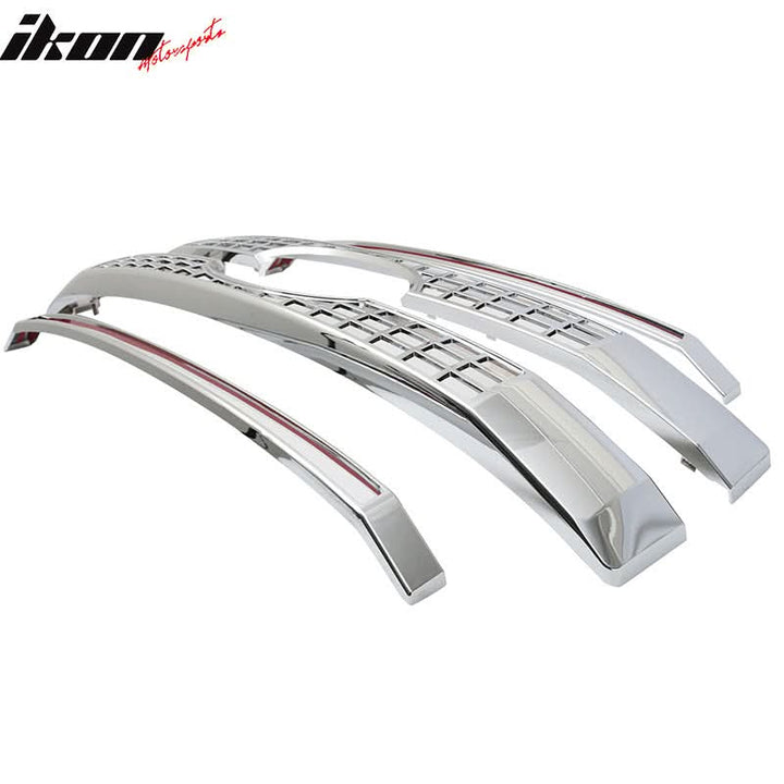 2017-2019 Ford F250 F350 F450 F550 Grill Platinum Chrome Car Grille