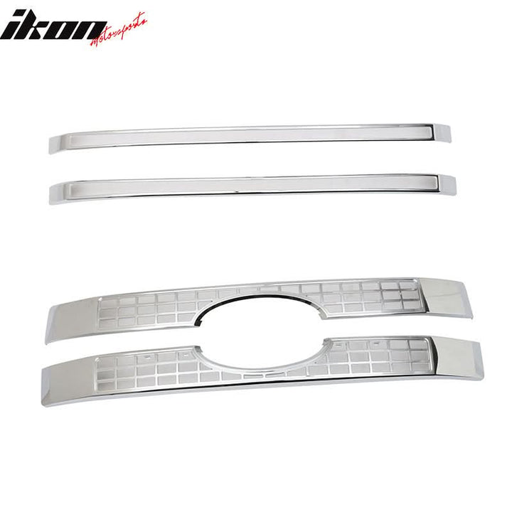 2017-2019 Ford F250 F350 F450 F550 Grill Platinum Chrome Car Grille