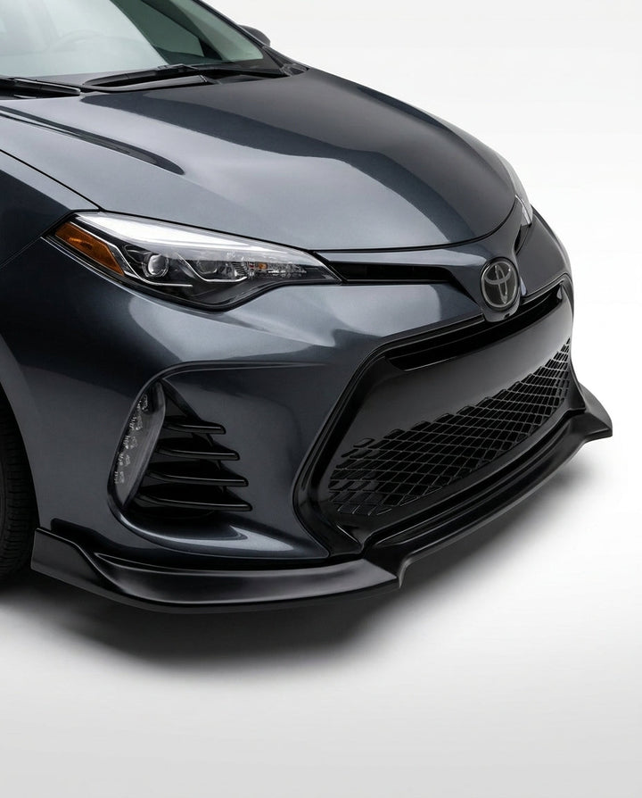 2017-2019 Toyota Corolla SE XSE Front Lip Air Dam Spoiler PU GT Style