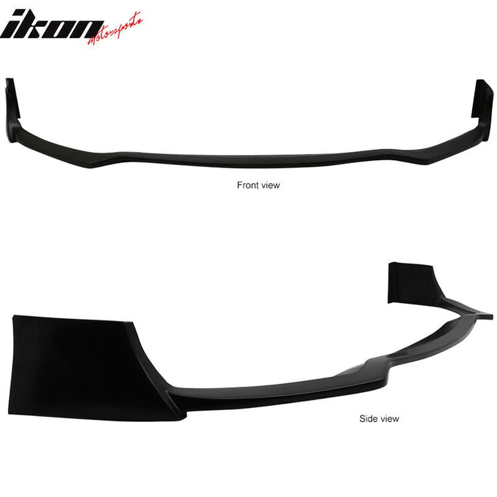 2017-2020 Infiniti Q60 Coupe S Style Front Bumper Lip - PU