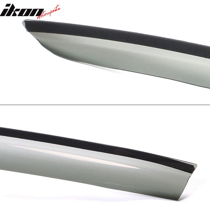 2017-2024 Tesla Model 3 Smoke Acrylic Window Visors Deflectors 4PCS