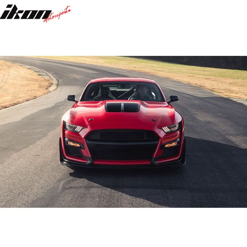 2018-2023 Ford Mustang Hood GT500 Style Unpainted Car Hood Aluminum