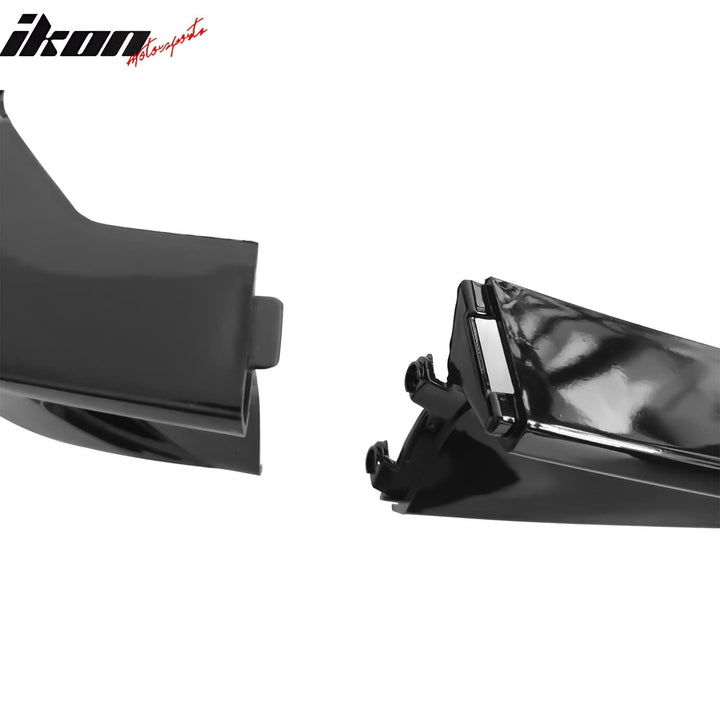 2018-2024 Toyota Camry LE XLE Gloss Black Rear Bumper Diffuser Lip PP