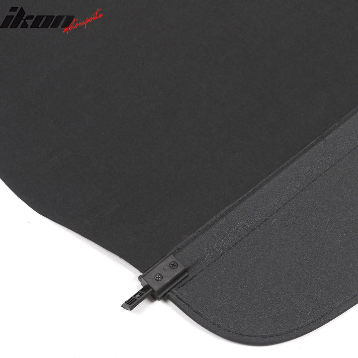 2019-2024 Volvo V60 Wagon Black Trunk Cargo Cover PVC Aluminum Rod