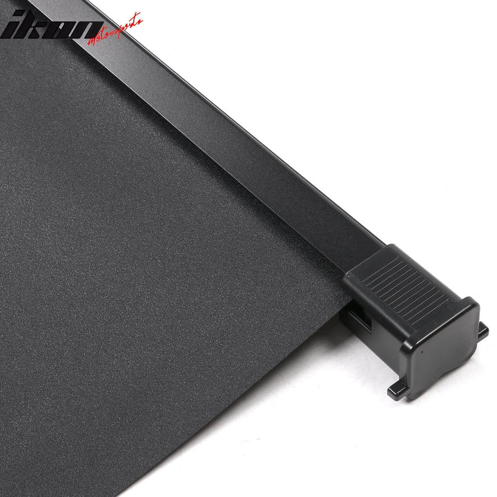 2019-2024 Volvo V60 Wagon Black Trunk Cargo Cover PVC Aluminum Rod