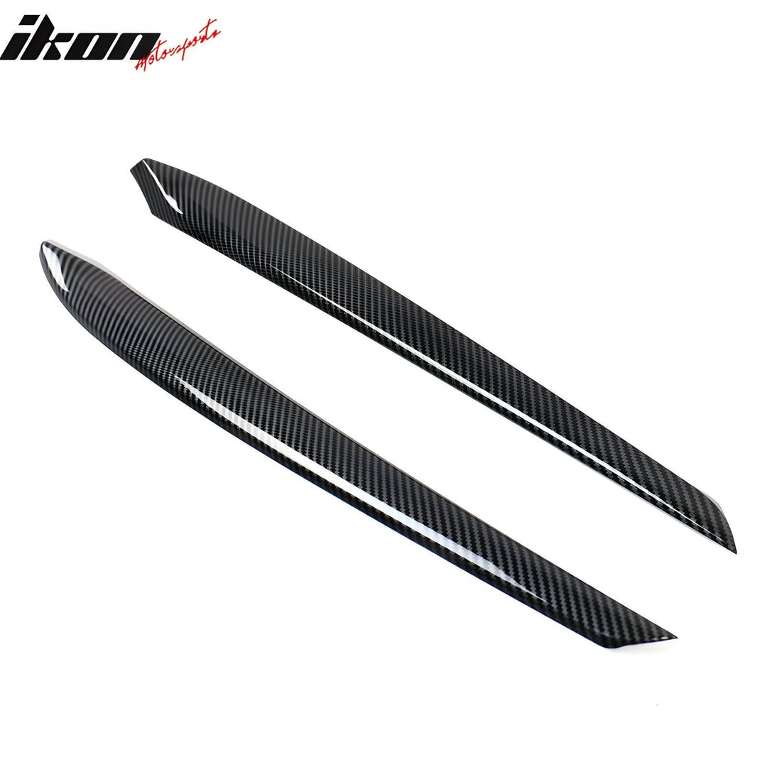 2021-2023 Tesla 3 & 2023 Y Carbon Fiber Center Front Door Panel ABS