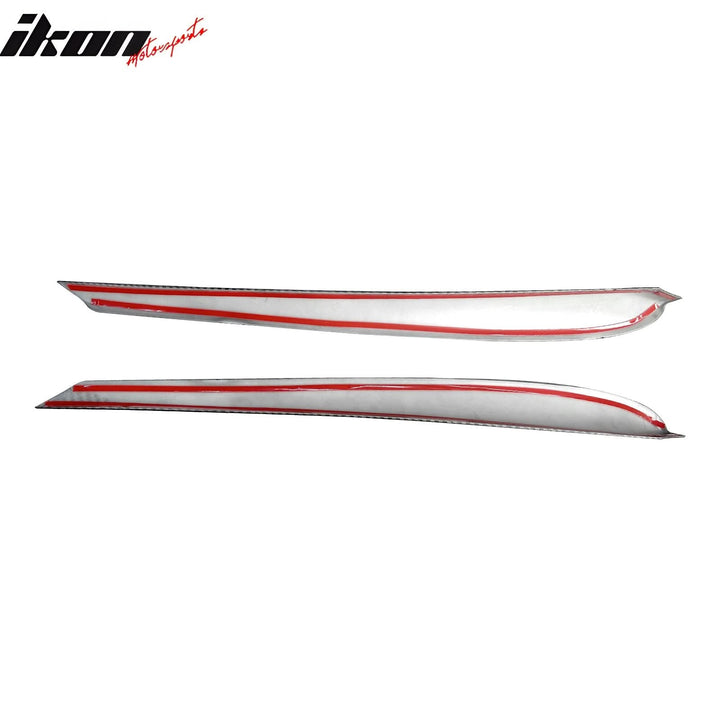 2021-2023 Tesla 3 & 2023 Y Carbon Fiber Center Front Door Panel ABS