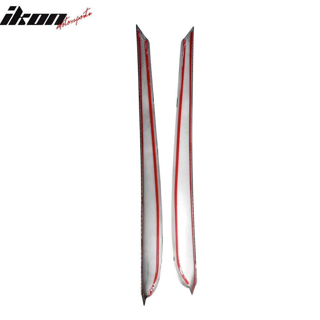 2021-2023 Tesla 3 23 Y Matte Carbon Fiber Center Front Door Panel ABS