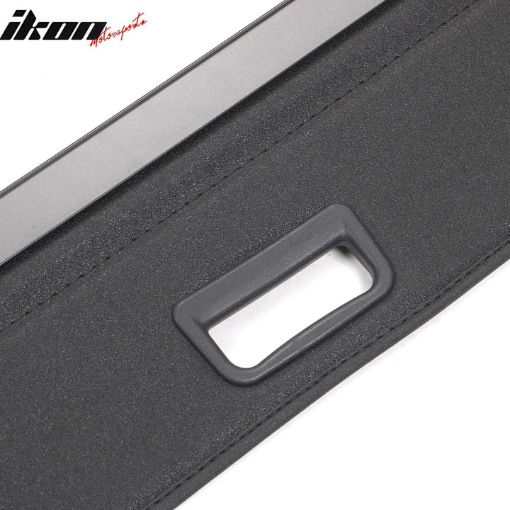 2022-2024 Hyundai Ioniq 5 Black Trunk Cargo Cover PVC Aluminum Rod