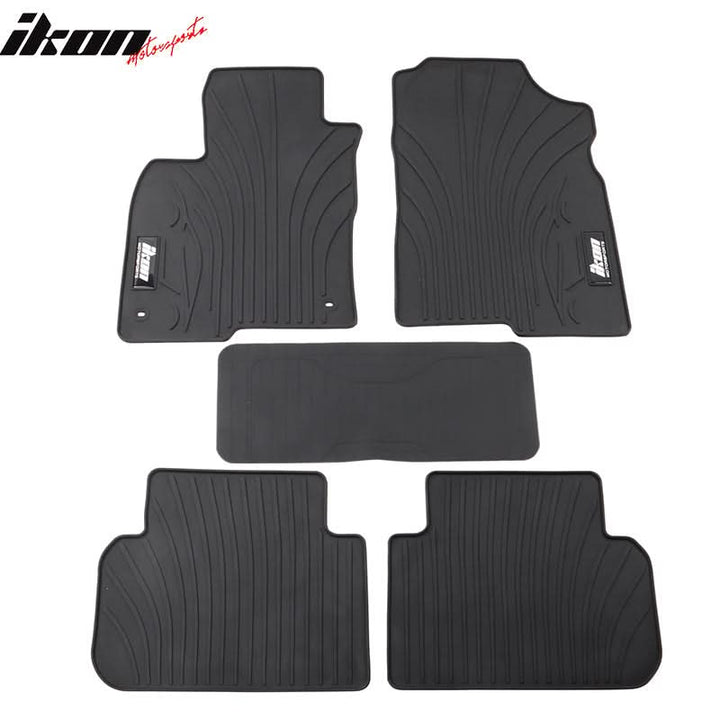 2022-2025 Honda Civic/Acura Integra Latex All Weather Black Floor Mat