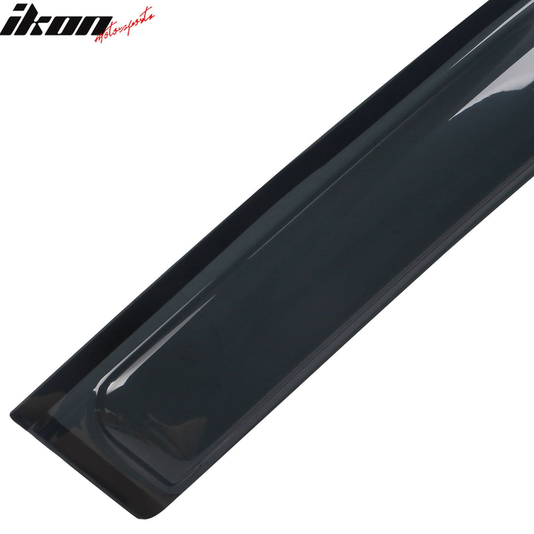 2022-2025 Hyundai Ioniq 5 Slim Style Black Window Visors Acrylic 4PCS