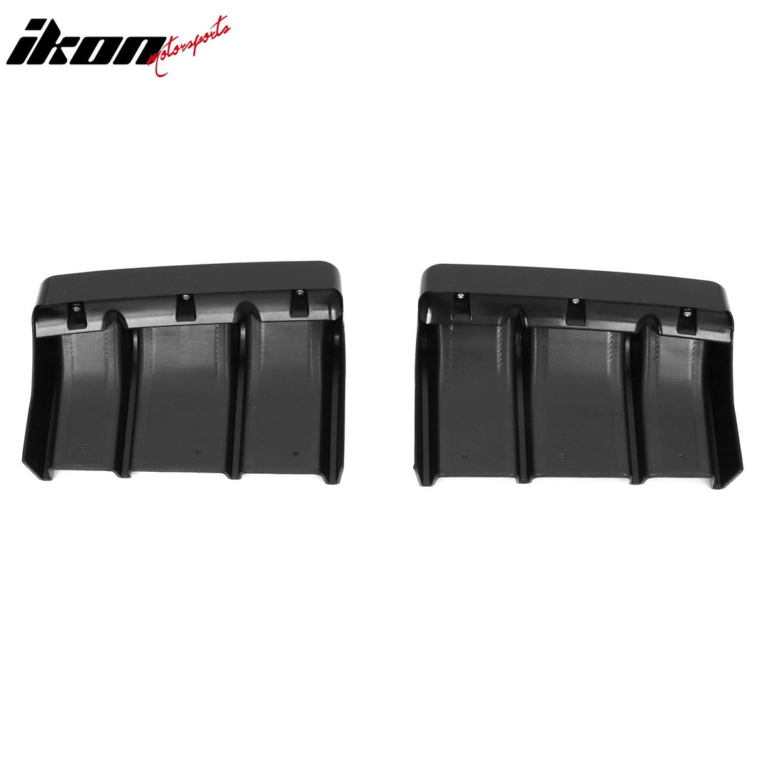 2022-2025 Subaru BRZ & Toyota GR86 JDM Style Gloss Black Rear Diffuser