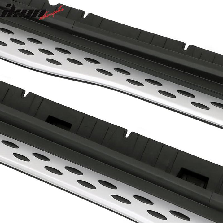 2023-2025 Benz GLC300 OE Style Black Running Board Aluminum Plastic