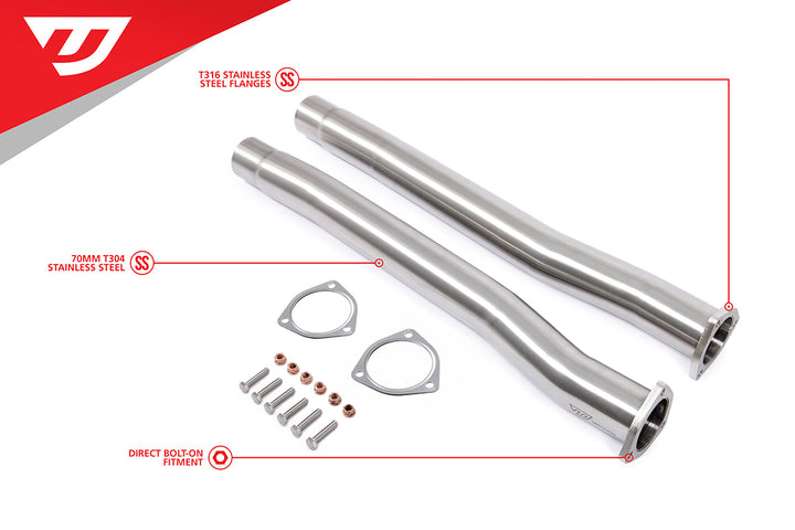 Unitronic Midpipes for 8Y RS3, 8V.2 RS3 and 8S TTRS